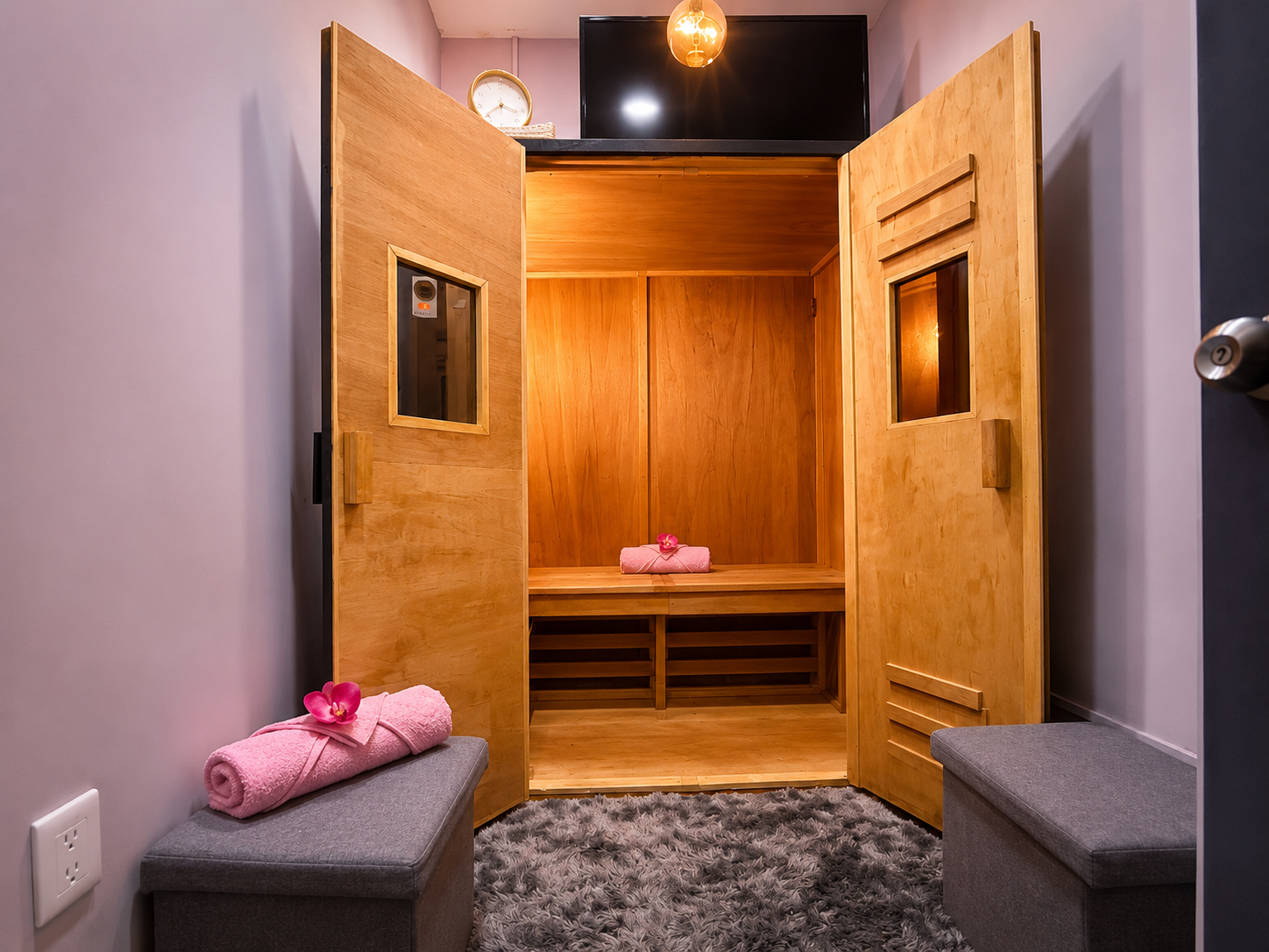 Sauna en AMM Arte Spa Coyoacán
